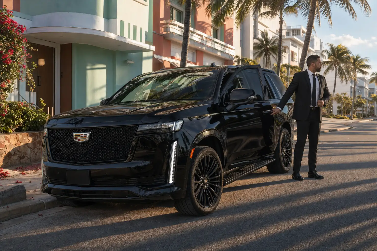Motorista particular por horas em Miami — Motorista VIP Motorista particular por horas à disposição em Miami